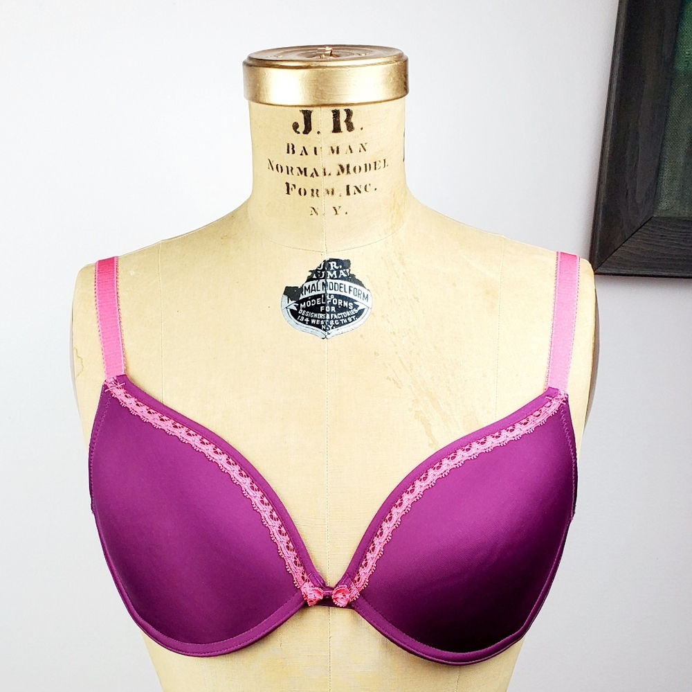 Panache Purple and Pink Bra